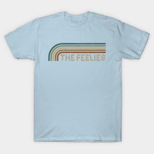 The Feelies Retro Stripes T-Shirt